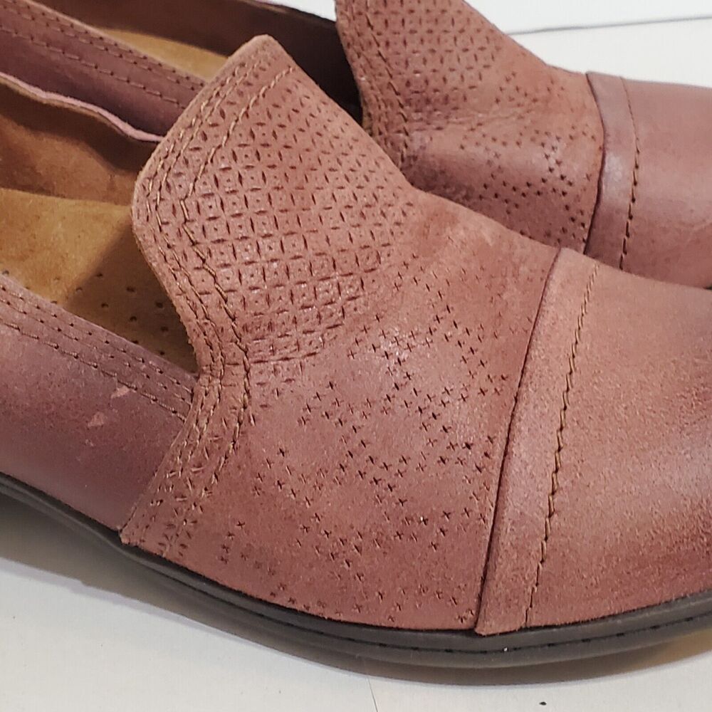 Cobb Hill by Rockport Crosbie Loafer Womens Size 7.5/38 Leather Slip On Brown - Picture 3 of 10